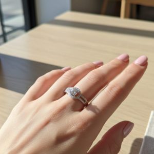 Brilliant Round Cut 925 Sterling Silver