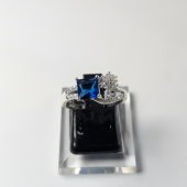 Zarqash Glacier Pave Ring