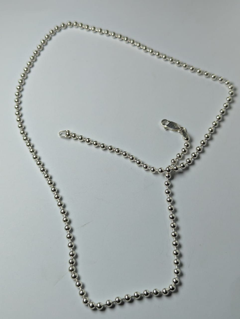 Zarqash Urban Bead 925 Sterling Silver Men’s Chain Zarqash Urban Bead 925 Sterling Silver Men’s Chain