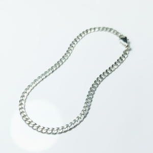 Zarqash Classic Cuban 925 Silver Men’s Bracelet